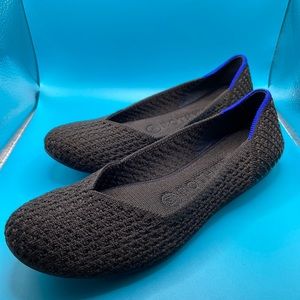 Rothy's Black and Blue Flats